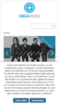 Mobile Screenshot of giga-music.de